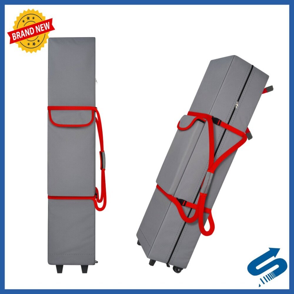 Heavy Duty Wheeled Tent Bag for 10x10ft Pop Up Canopy with Storage Pocket